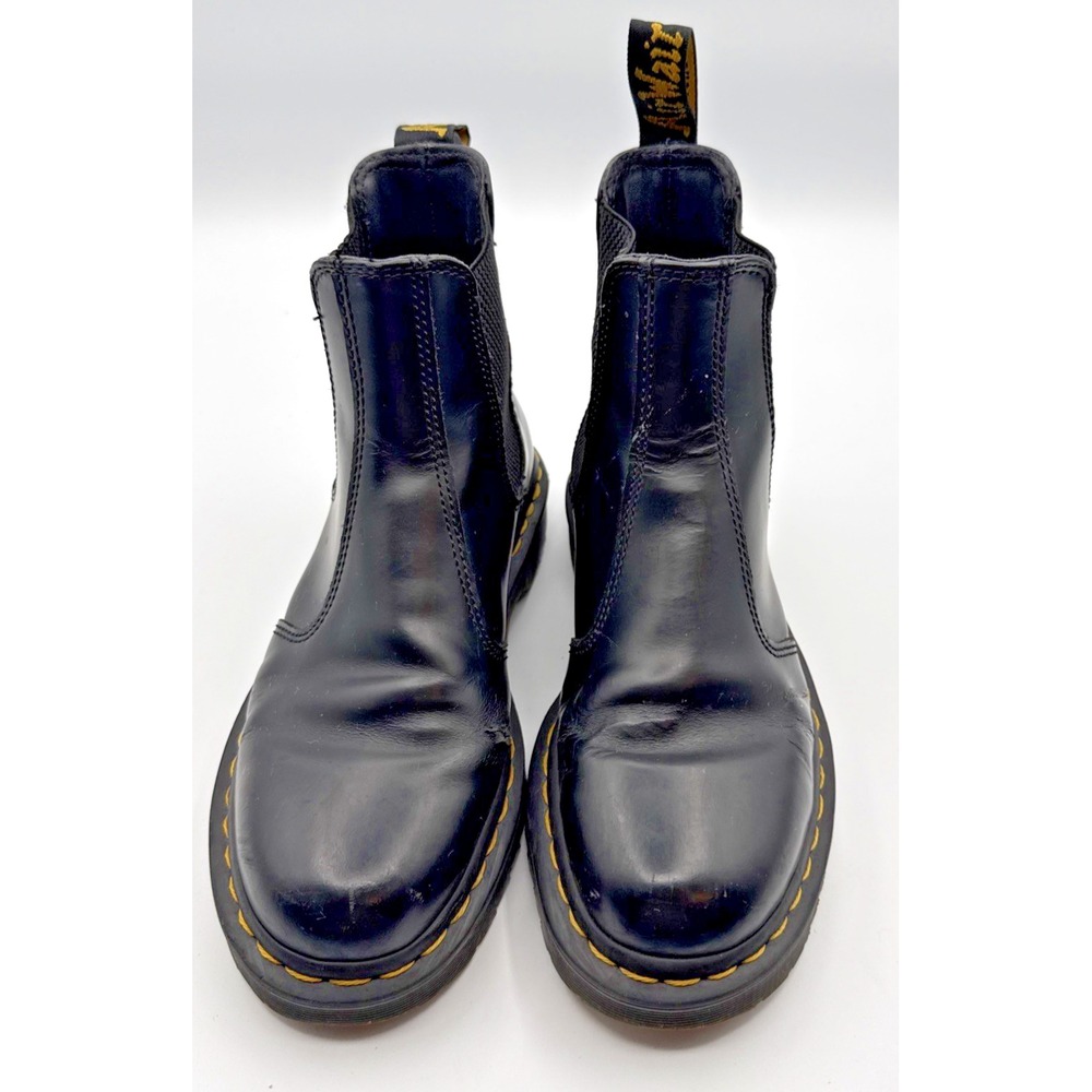 Dr Martens 2976 Women Air Wair Bouncing Soles Ankle Boots Black Sz 8 women 7 men - Picture 2 of 11